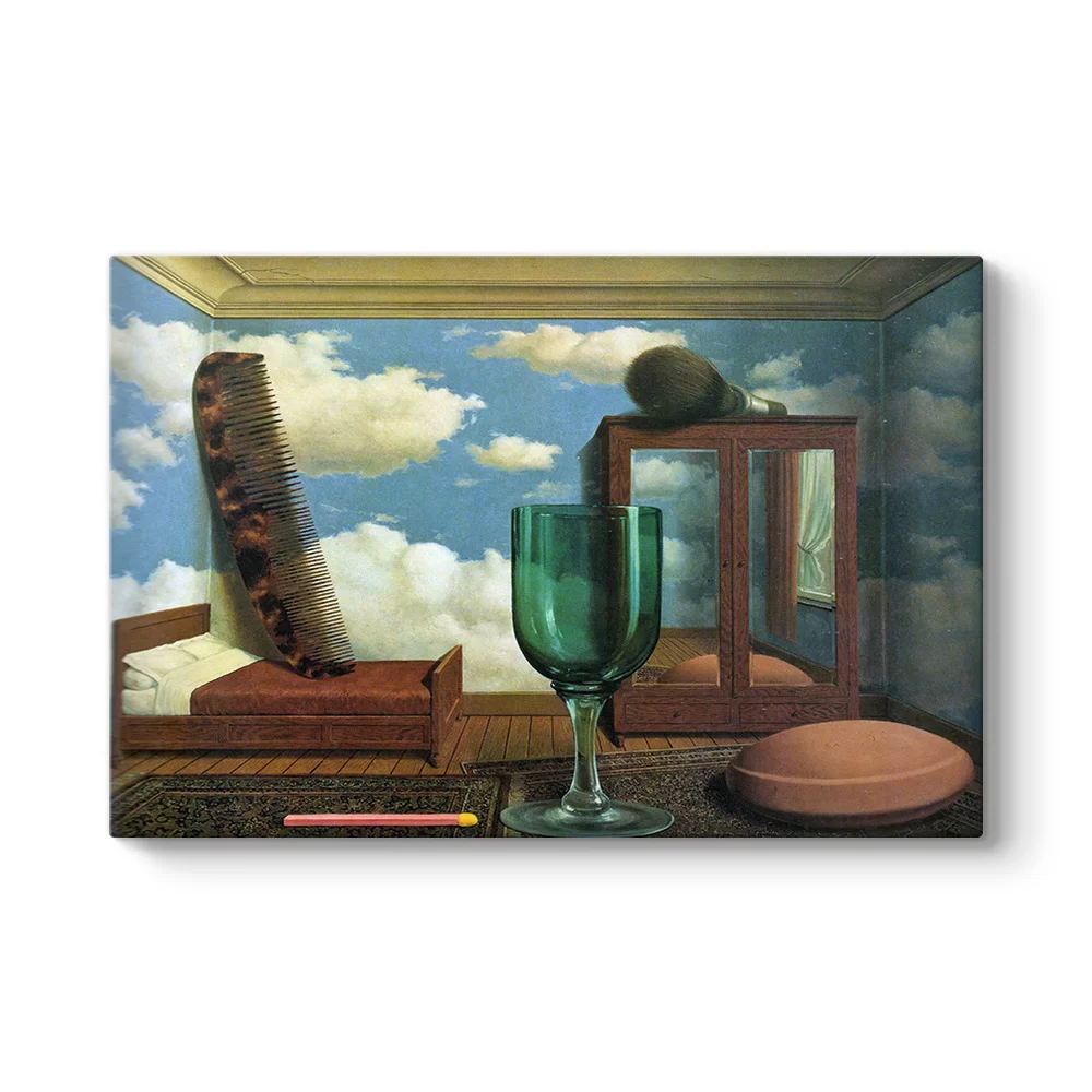 Rene Magritte - Personal Values Tablosu - Model 1